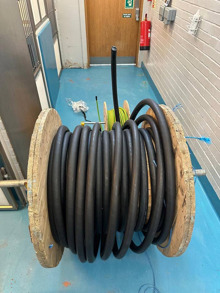Battersea Dogs & Cats Home: Cable delivered for the remedial works