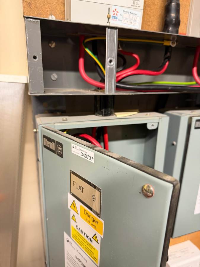 Residential care homes: Communal trunking and isolators